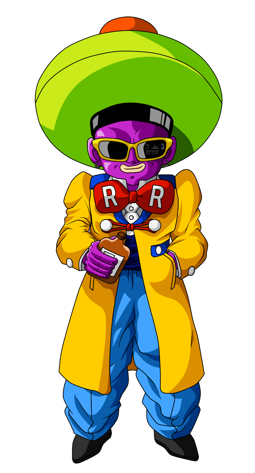 Androide 15 Es derrotado por Veggeta